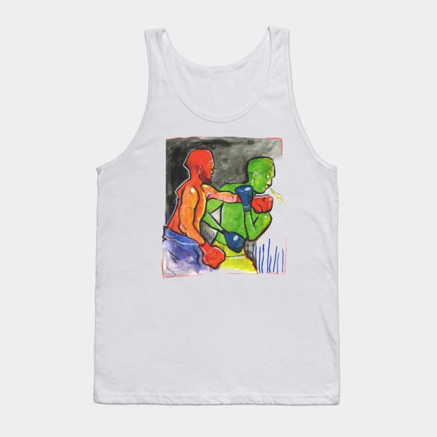 Boxers Tank Top by Blue Afro